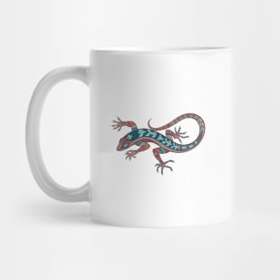 Patterned Lizard Mug